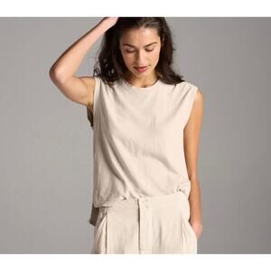 Rowan Savannah Muscle Tank Baby Slub Made in USA Size Womens Small